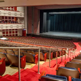 View of main auditorium from the entrance doors