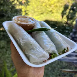 Banh Uot Thit Nuong $6 for 3 rolls