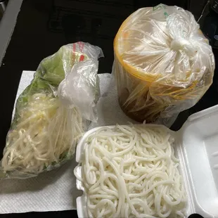 Too much noodles