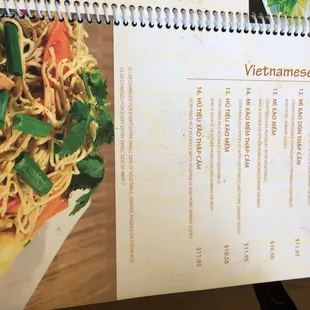 Menu pic