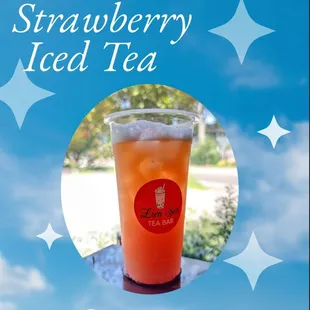 Summer sips just got cooler! Try our new iced tea drinks. You have the choice of green tea or black tea