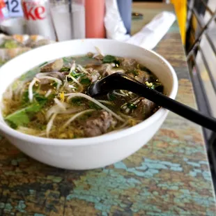 Pho with all types of beef