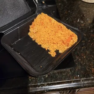 Rice slide out the side