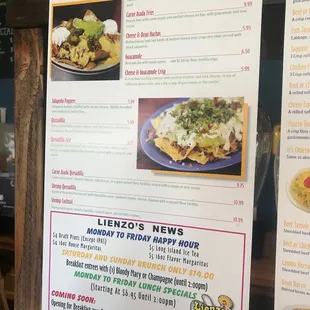 Menu 2021
