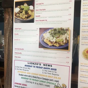 Menu 2021