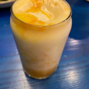 Orange pineapple smoothie