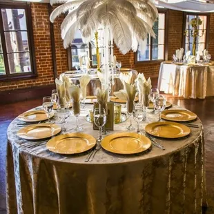 Gold and ivory colors