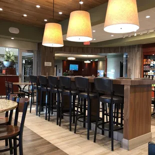 Relaxing dining area