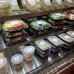 interior, salads