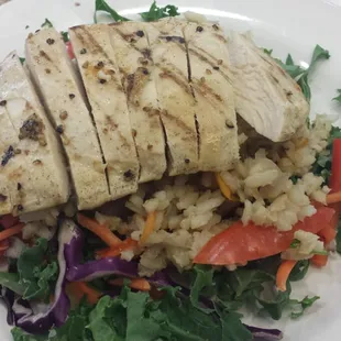 Chicken w/ brown rice