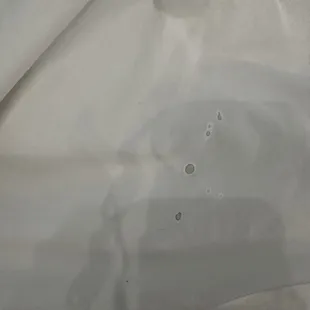 Stains on sheets in 2nd room