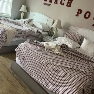 Still slept in from last guests