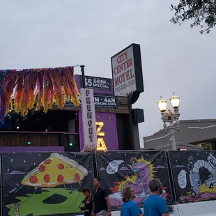 Main gate entrance was decorated