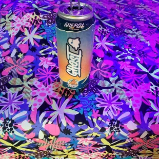 They gave away free Ghost energy drinks