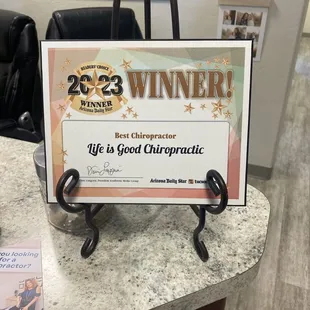 Winner winner chicken dinner!