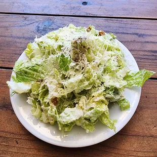 a plate of salad