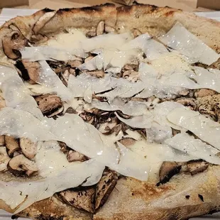 Seasonal Mushroom Pizza