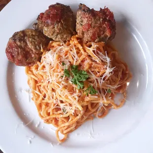 Spaghetti and Meatballs