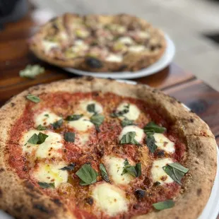 $7 Margherita with Mozzarella, Tomato and Basil