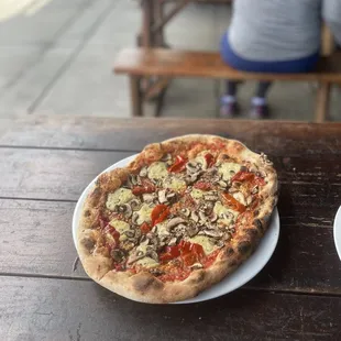 Vegan pie add mushrooms and mama lils