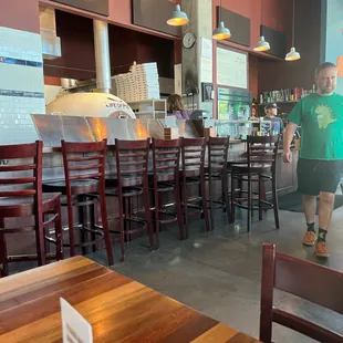 Life of Pie interior Very relaxing ambience with great AC