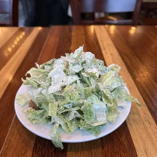 Small House Caesar with Parmesan and Croutons