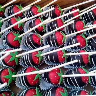 chocolate covered strawberries