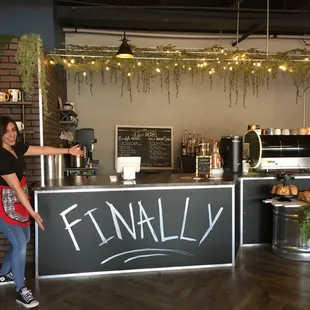 Yeaaaa we are finally open!