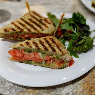 Caprese Sandwich. Pretty good!