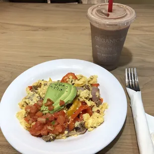 Power breakfast bowl + legacy shake! ABSOLUTE BEST COMBO! DELICIOUS!