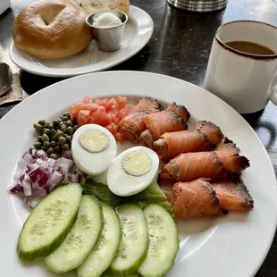 Smoked Salmon Plate