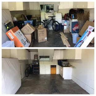 Garage cleanup by LifeSquire
