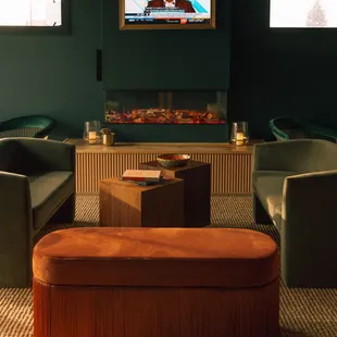 Our cozy lounge area!