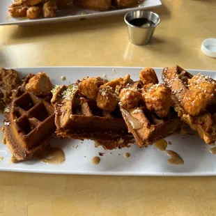 Chicken &amp; Waffles (soy)