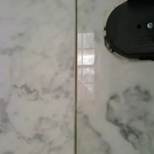 Left is before we polished.  Right is after we polished.