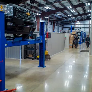 Clean and Organized Shop