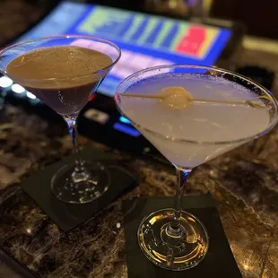 Lychee Martini &amp; Expresso Martini