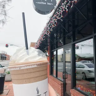 Frozen White Chocolate Coffee