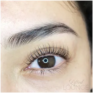 Lash lift by Lifted Lounge : certified lash lift trainer; certified lash lift stylist; brow artist; licensed cosmetologist