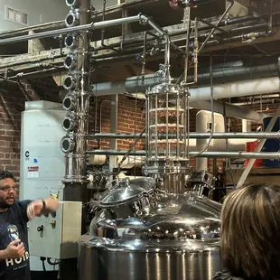 Distillery tour