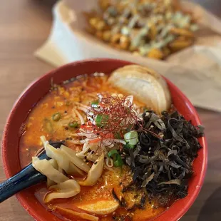 Angry Zuko Ramen ($12) - bit of a kick, super soft pieces of pork belly, yummy :)