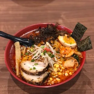 Spicy Kimchi Ramen