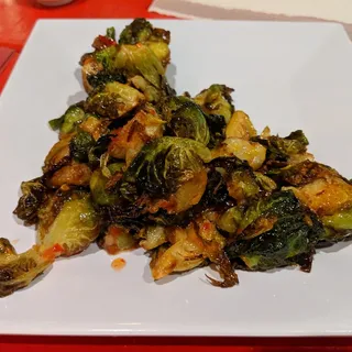 Crispy Fried Brussels Sprouts