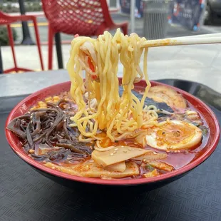 Spicy Tan Tan Ramen Noodles