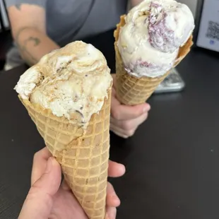 Blueberry Burst and  Jacked Up Tennessee Toffee