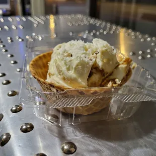 a scoop of ice cream