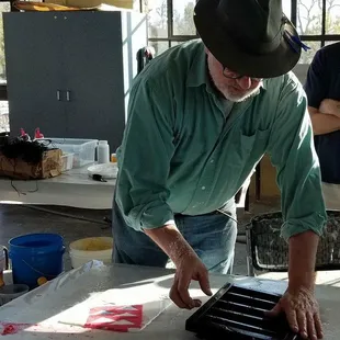 It also is a great space for workshops.