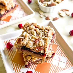 Cranberry Almond Bars