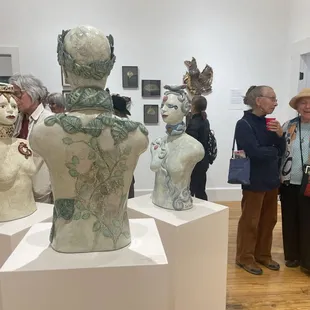 Clay work by Zoe Wolfe.