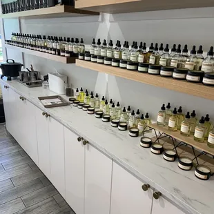 All the fragrances available